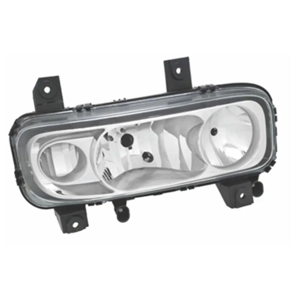 Farol Principal Lado Direito Lente Lisa sem Milha - ORGUS FM181LD