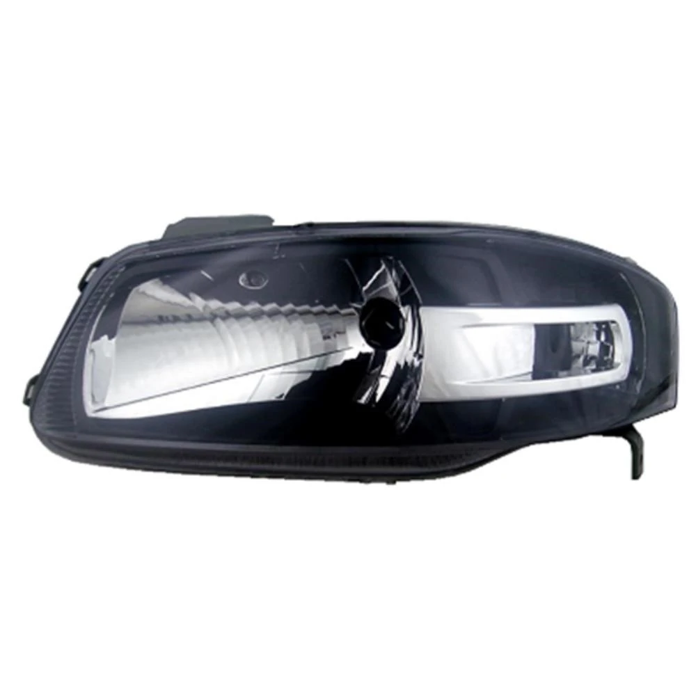Farol Principal Lado Esquerdo Máscara Negra Moldura Seta Cromada - ORGUS FW538LE