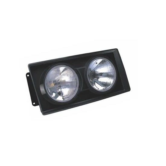 Farol Principal Lado Direito Duplo Moldura Preta H1/H1 - ORGUS FW131LD