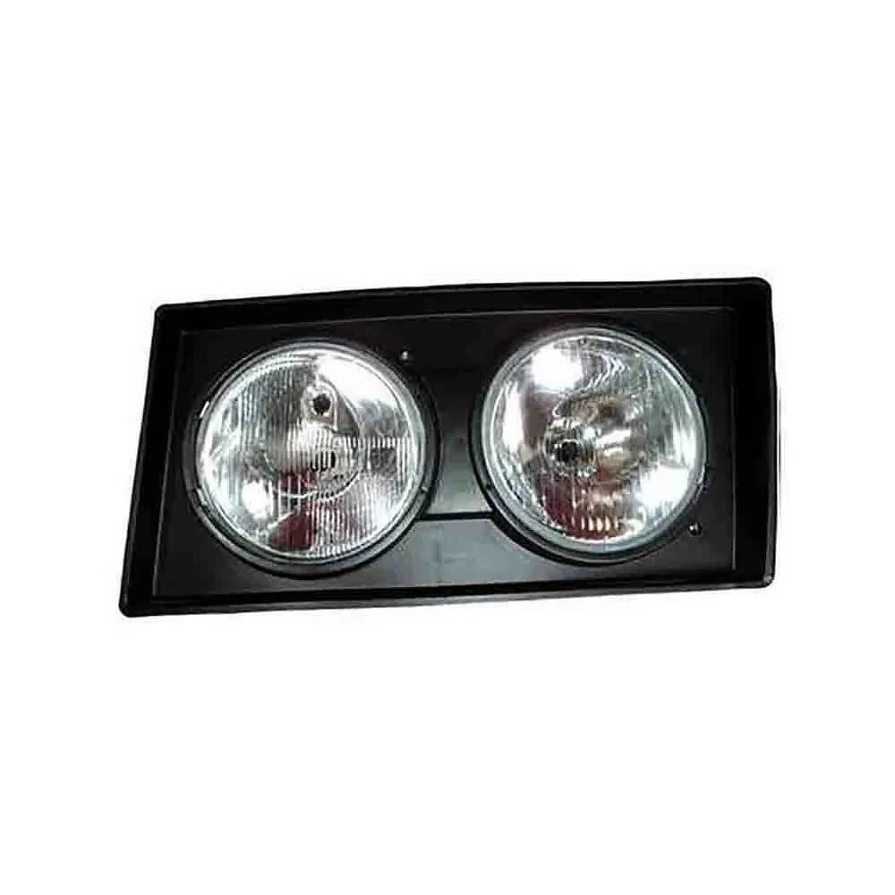 Farol Principal Lado Esquerdo Duplo Moldura Preta H1/H1 - ORGUS FW131LE