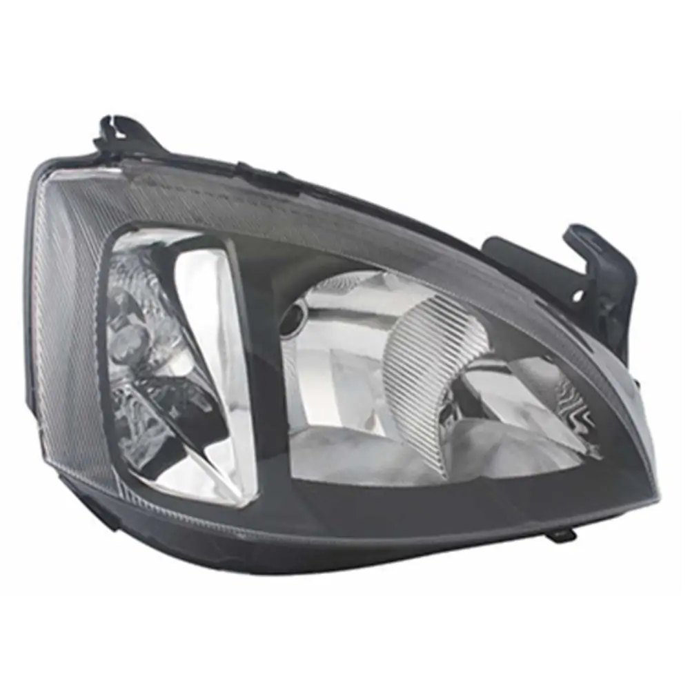 Farol Principal CHEVROLET - GM CORSA/MONTANA Lado Direito Máscara Negra Regulagem Manual - ORGUS FG537LD