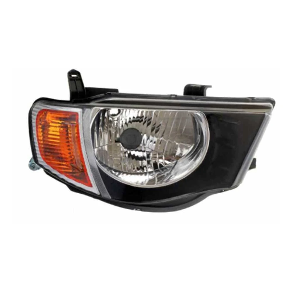 Farol Principal MITSUBISHI L200 Lado Direito Ambar H4 - ORGUS FB572LD