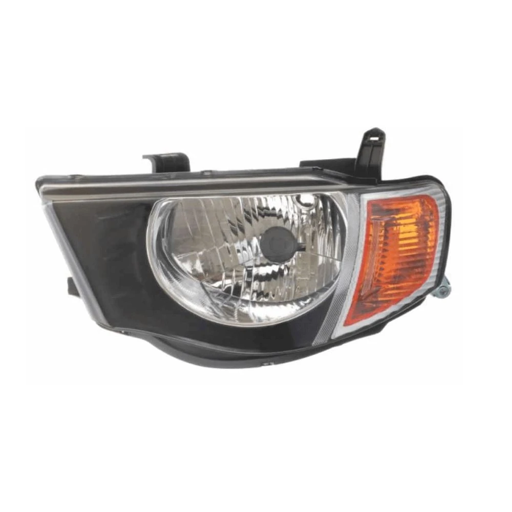 Farol Principal MITSUBISHI L200 Lado Esquerdo Ambar H4 - ORGUS FB572LE