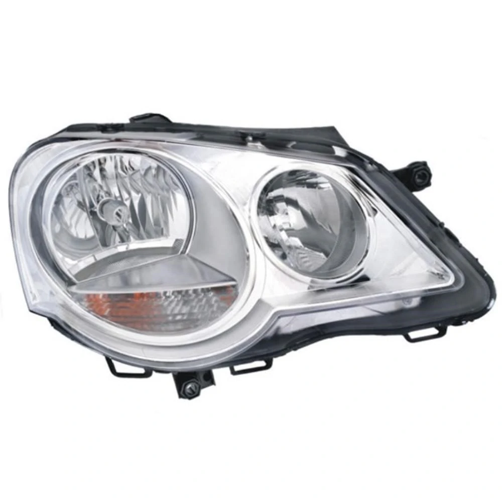 Farol Principal VOLKSWAGEN POLO Lado Direito Máscara Cromada H7/H1 - ORGUS FW495LD