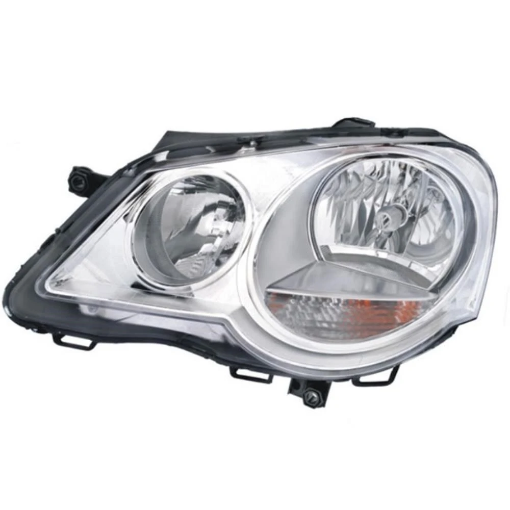 Farol Principal VOLKSWAGEN POLO Lado Esquerdo Máscara Cromada H7/H1 - ORGUS FW495LE