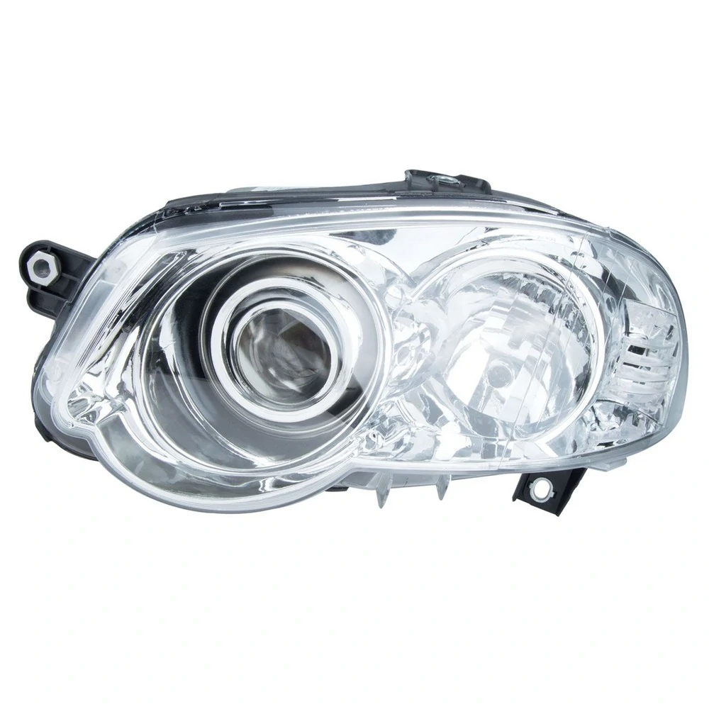 Farol Principal Lado Esquerdo Máscara Cromada Aro Cromado - ORGUS FF460LE
