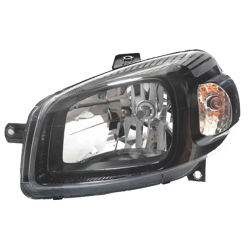 Farol Principal FIAT FIORINO/UNO Lado Esquerdo Máscara Negra - ORGUS FF533LE
