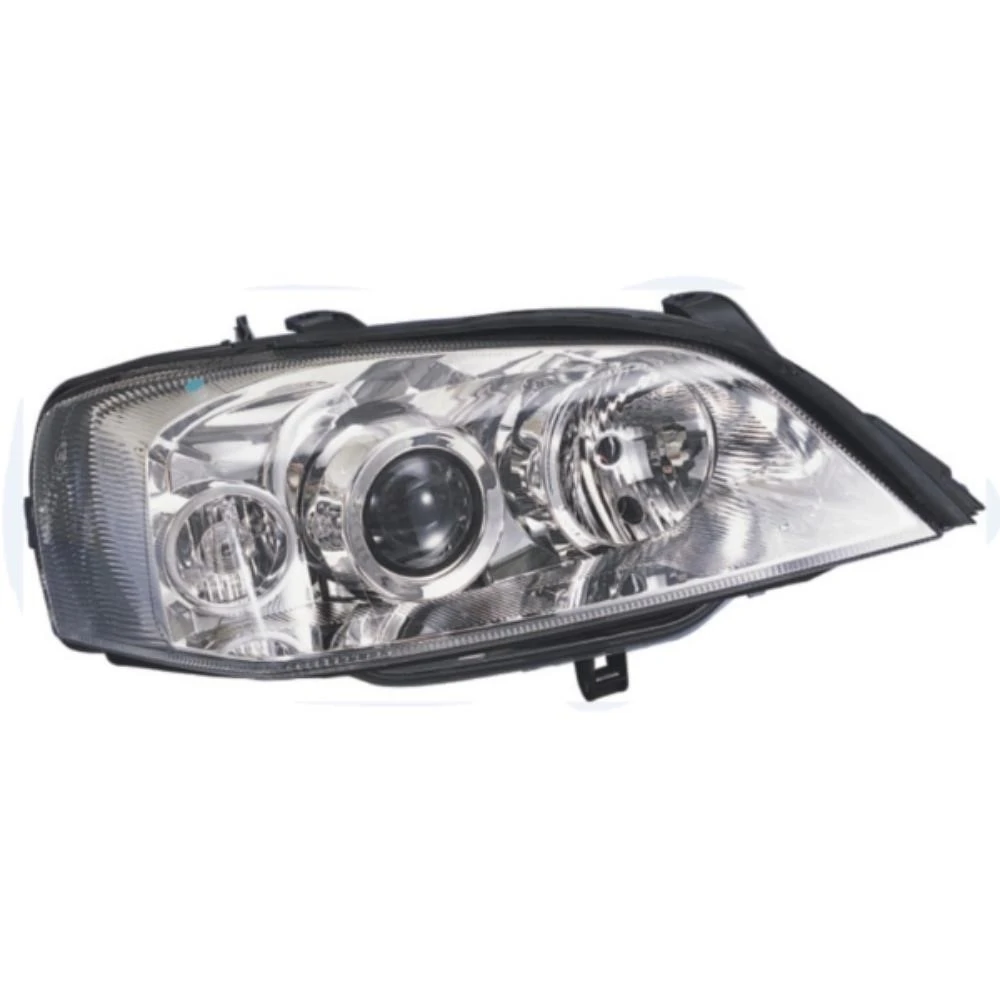 Farol Principal CHEVROLET - GM ASTRA Lado Direito Máscara Cromada Regulagem Elétrica sem Motor H7/H1 - ORGUS FG373LD