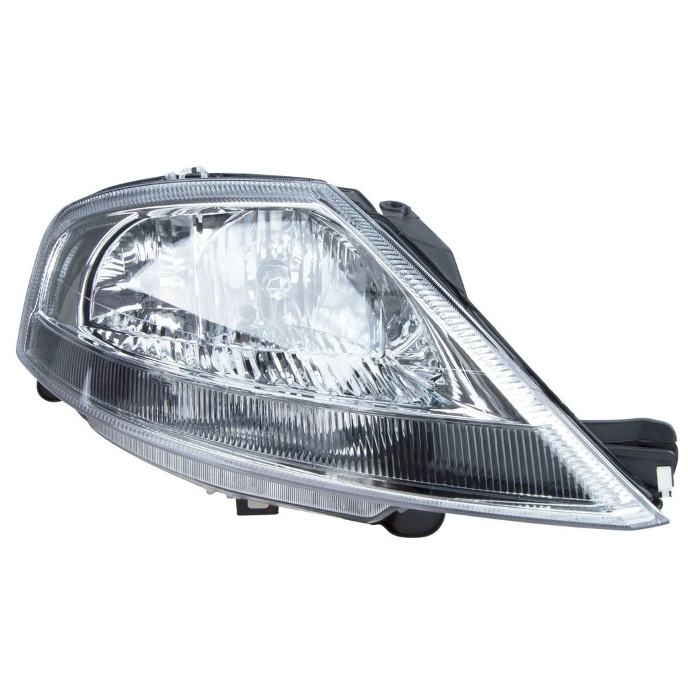 Farol Principal CITROEN C3 Lado Direito Máscara Cromada Regulagem Manual H7/H1 - ORGUS FC587LD