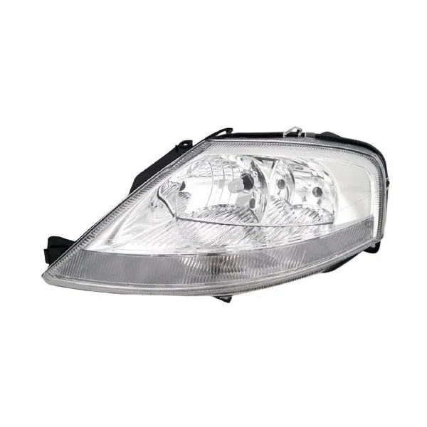 Farol Principal CITROEN C3 Lado Esquerdo Máscara Cromada Regulagem Manual H7/H1 - ORGUS FC587LE