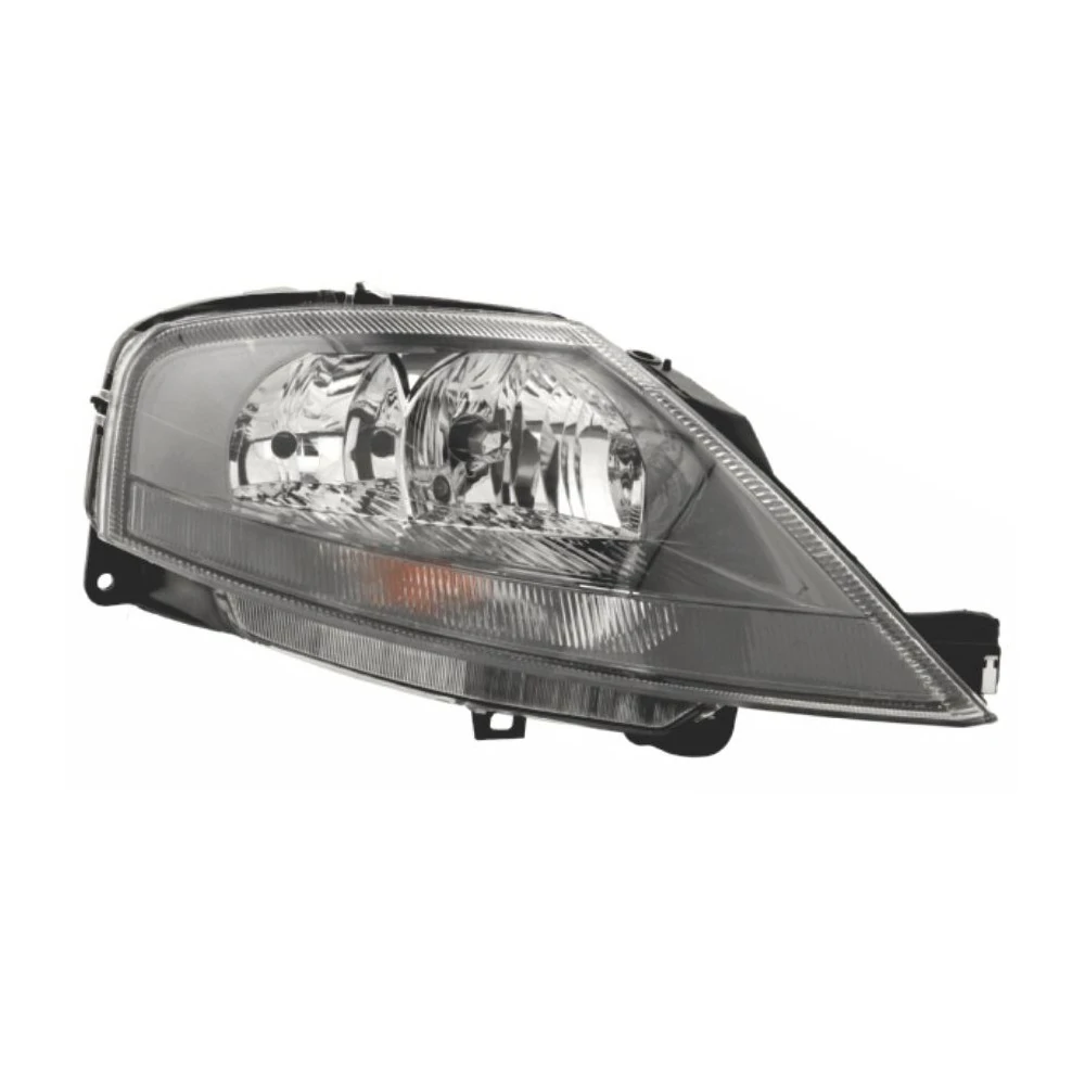 Farol Principal CITROEN C3 Lado Direito Máscara Negra Regulagem Manual H7/H1 - ORGUS FC588LD