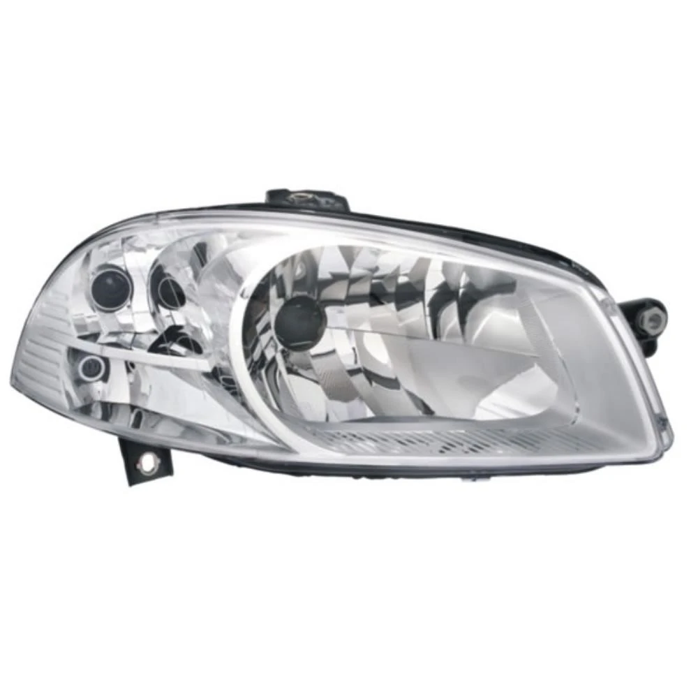 Farol Principal Lado Direito Máscara Cromada Aro Cromado - ORGUS FF488LD