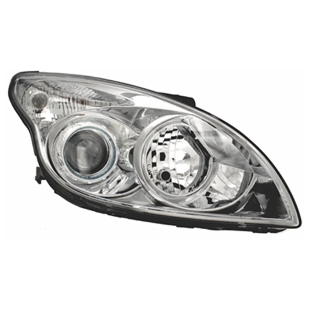 Farol Principal HYUNDAI I30/I30 CW Lado Direito Máscara Cromada H7/H1 - ORGUS FY600LD