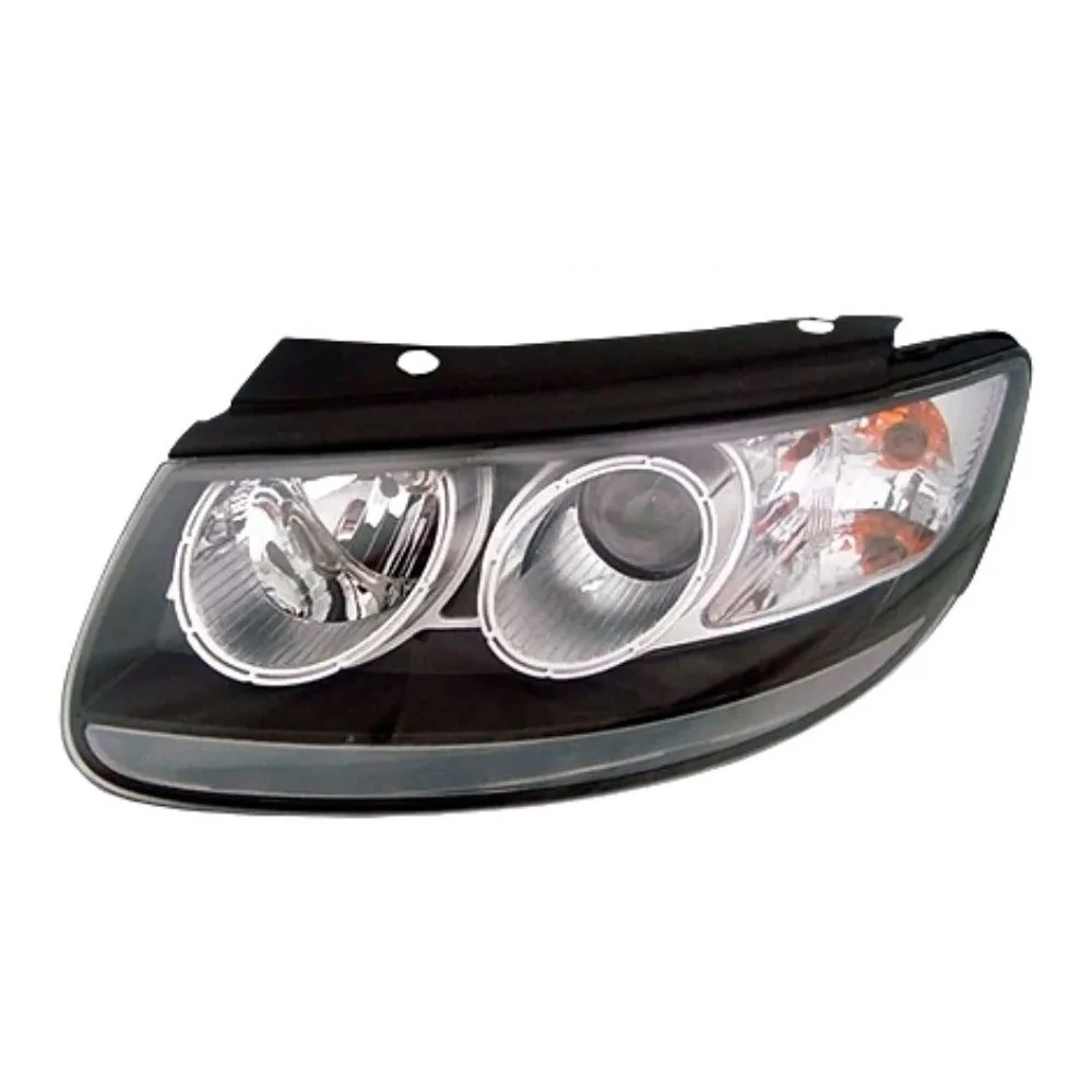 Farol Principal HYUNDAI SANTA FE Lado Esquerdo com Pisca Cristal H7/H7 - ORGUS FY598LE