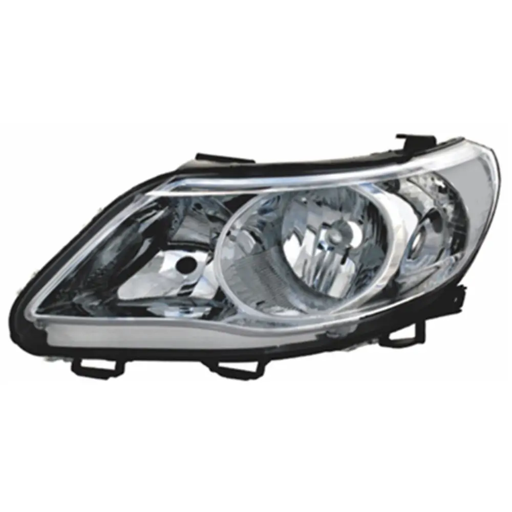 Farol Principal Lado Esquerdo Máscara Cinza Birefletor - ORGUS FW602LEV