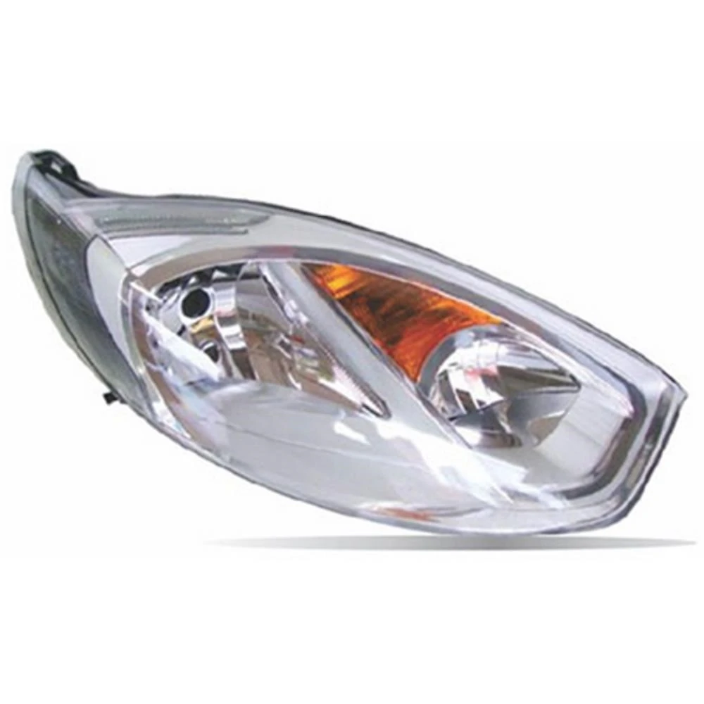Farol Principal FORD FIESTA Lado Direito Máscara Cromada - ORGUS FD854LD