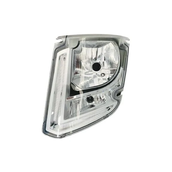 Farol Principal VOLVO VM Lado Esquerdo com Led H4 - ORGUS FV285LE