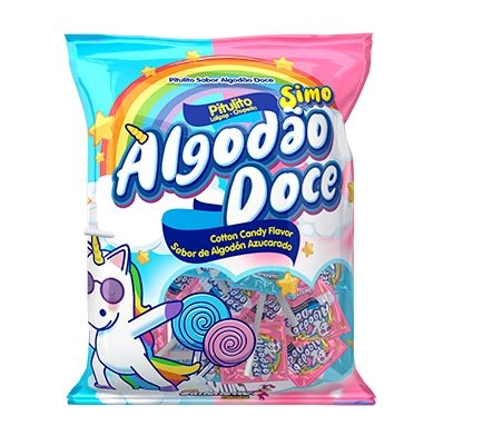 Pir Algodao Doce Redondo 400g Simonetto
