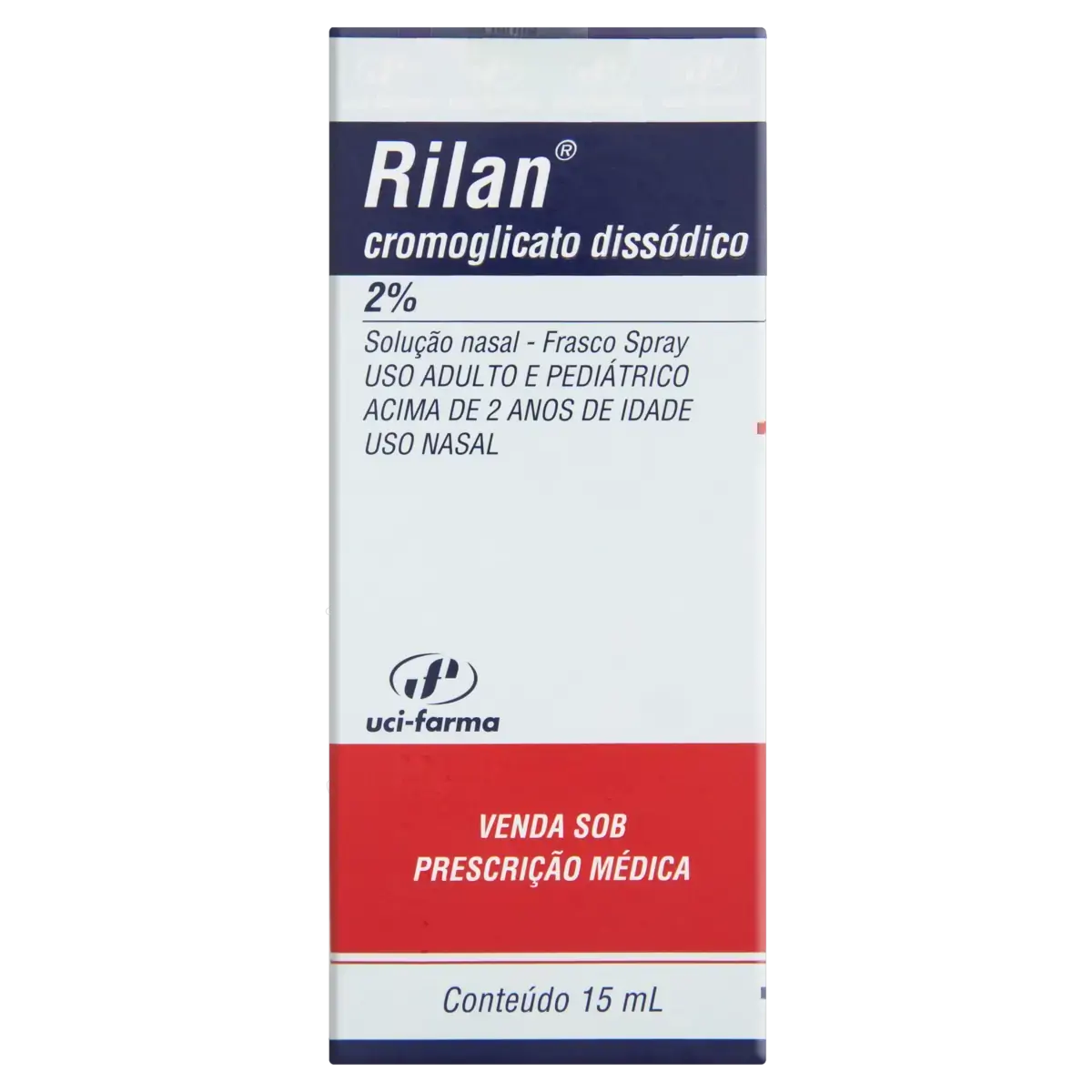 Rilan 2 Uci Farma Caixa 15ml Solução Nasal