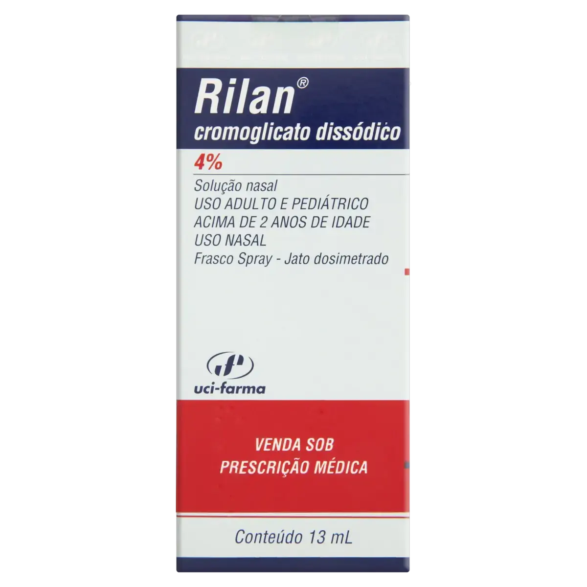 Rilan 4 Uci Farma Caixa 13ml Solução Nasal