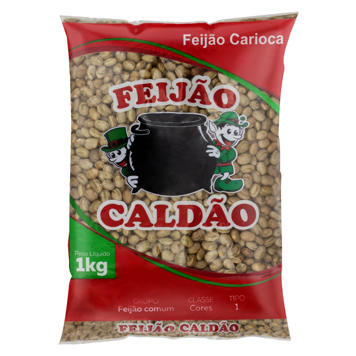 Feijão Carioca Tipo 1 Caldão Pacote 1kg