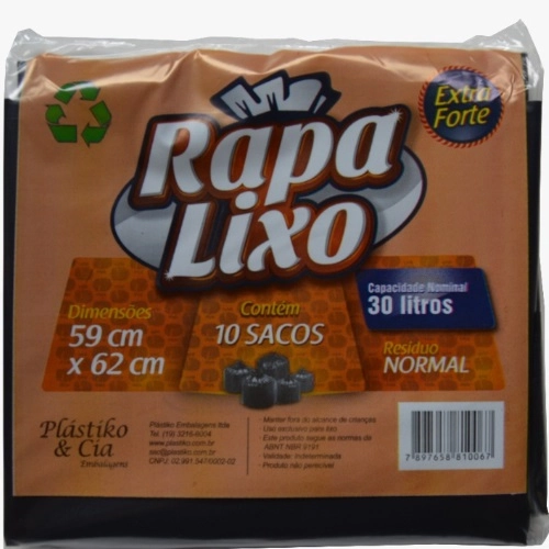 Saco Lixo Rapa Lixo 30