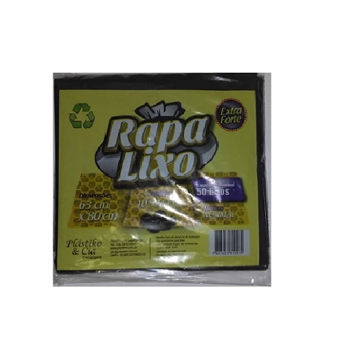 Saco Lixo Rapalixo 50l C/10un