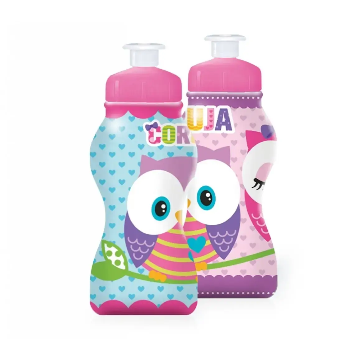 Garrafa Sleeve Corujinha Plasduran 250 Ml