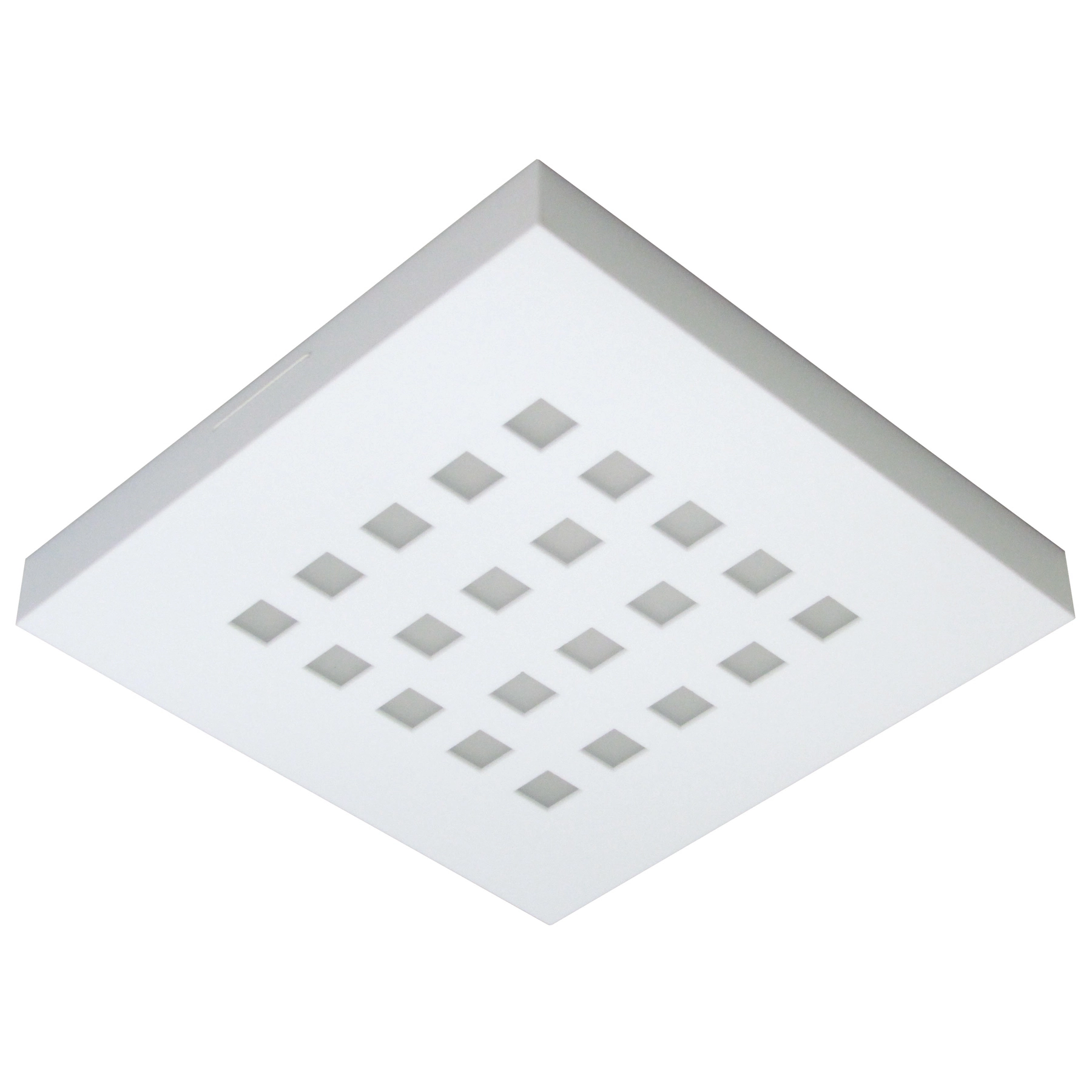 Plafon LED Branco Plástico Paris Tualux