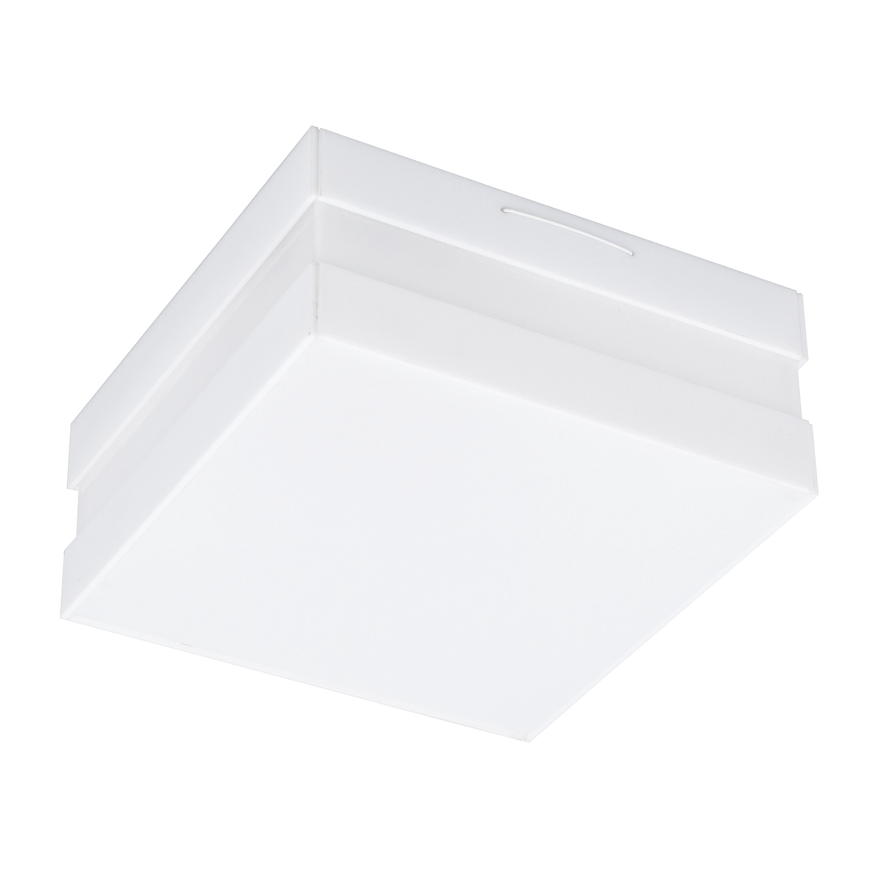 Plafon 1 Lâmpada Branco Plástico Bilbão Tualux