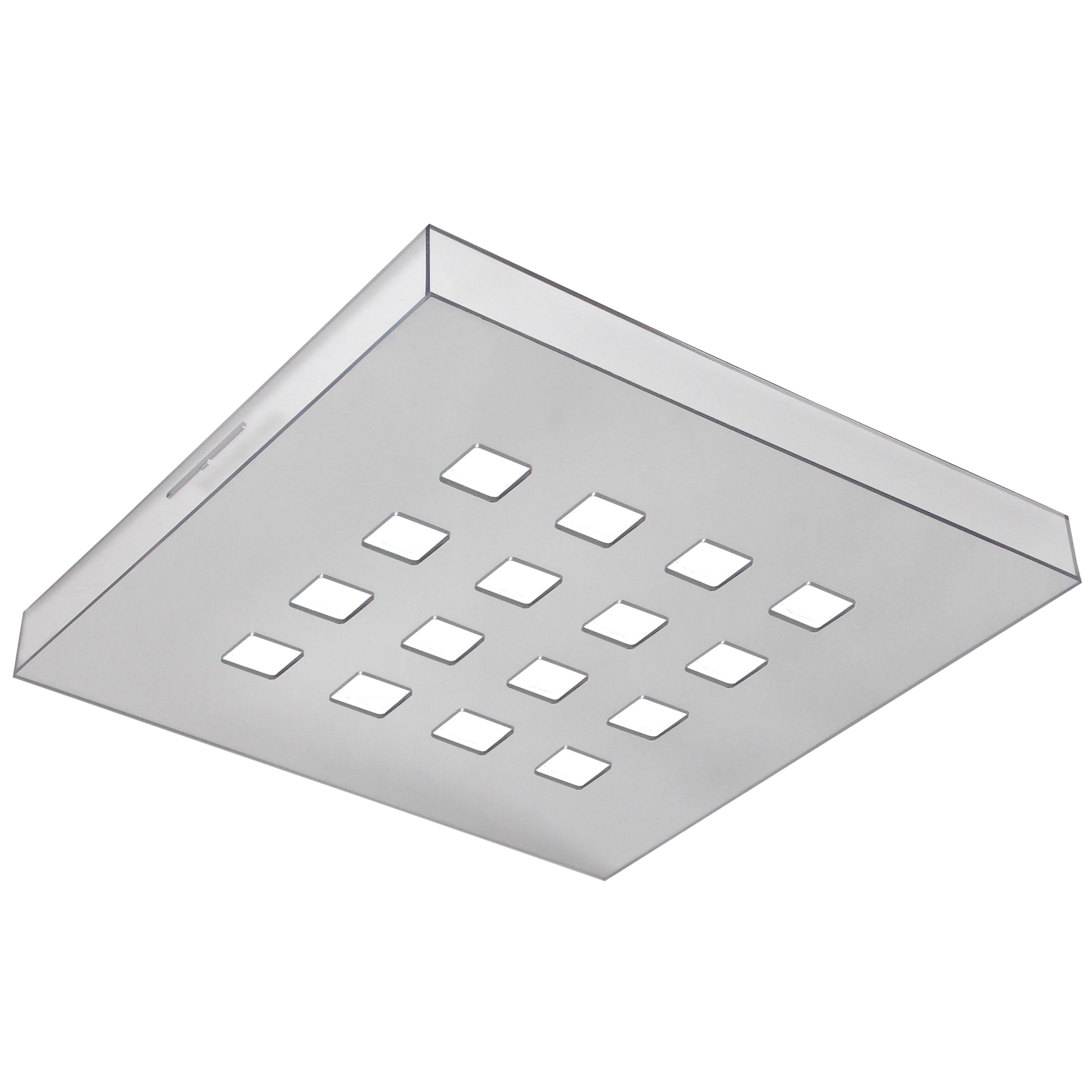 Plafon LED 25W Luz Amarela Paris Tualux
