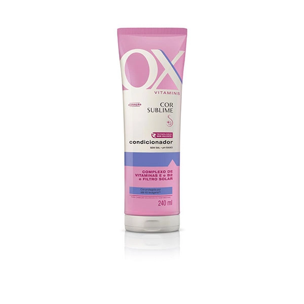 Condicionador Ox Vitamins Cor Sublime