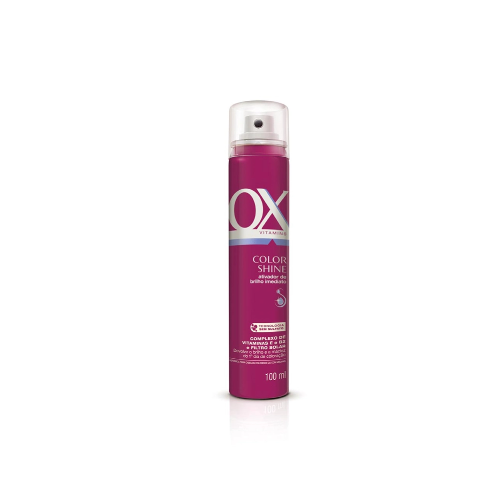 Ativador Brilho Ox Vitamins 100ml Cor Sublime