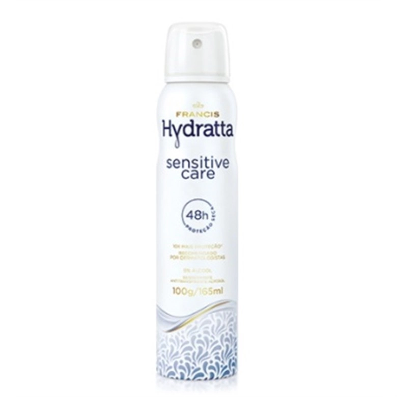 Desodorante Aerosol Sensitive Care 165ml Francis Hydratta
