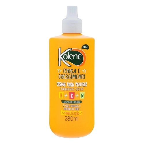 Creme Para Pentear Kolene Força E Crescimento Finalização Frasco 280ml