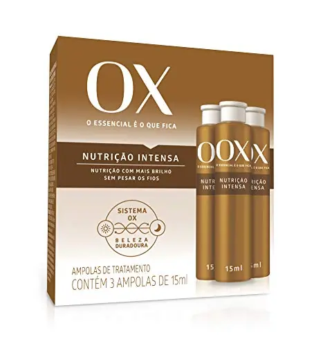 Ampola Tratamento Ox Oils 15ml Nutri Infusion Unit