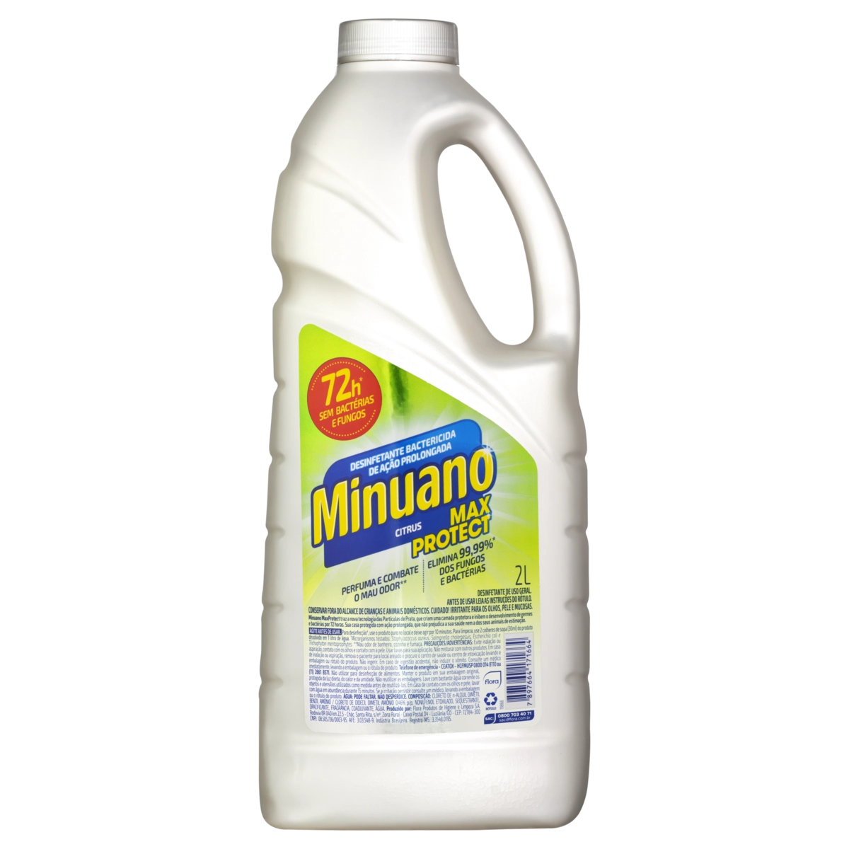 Desinfetante Bactericida Citrus Minuano Frasco 2l