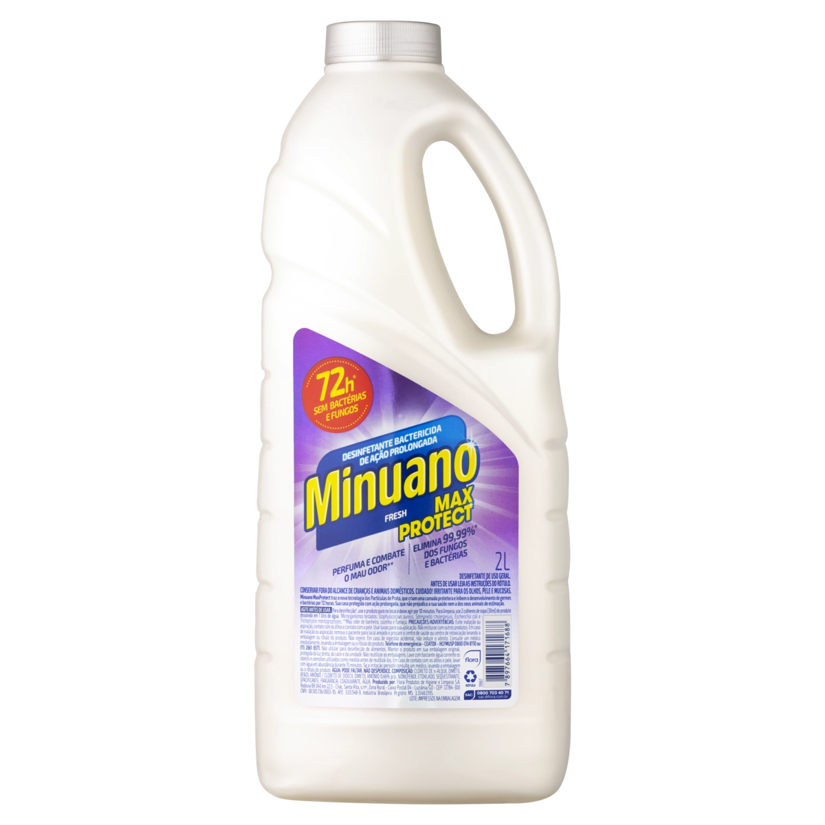 Desinfetante Bactericida Fresh Minuano Frasco 2l