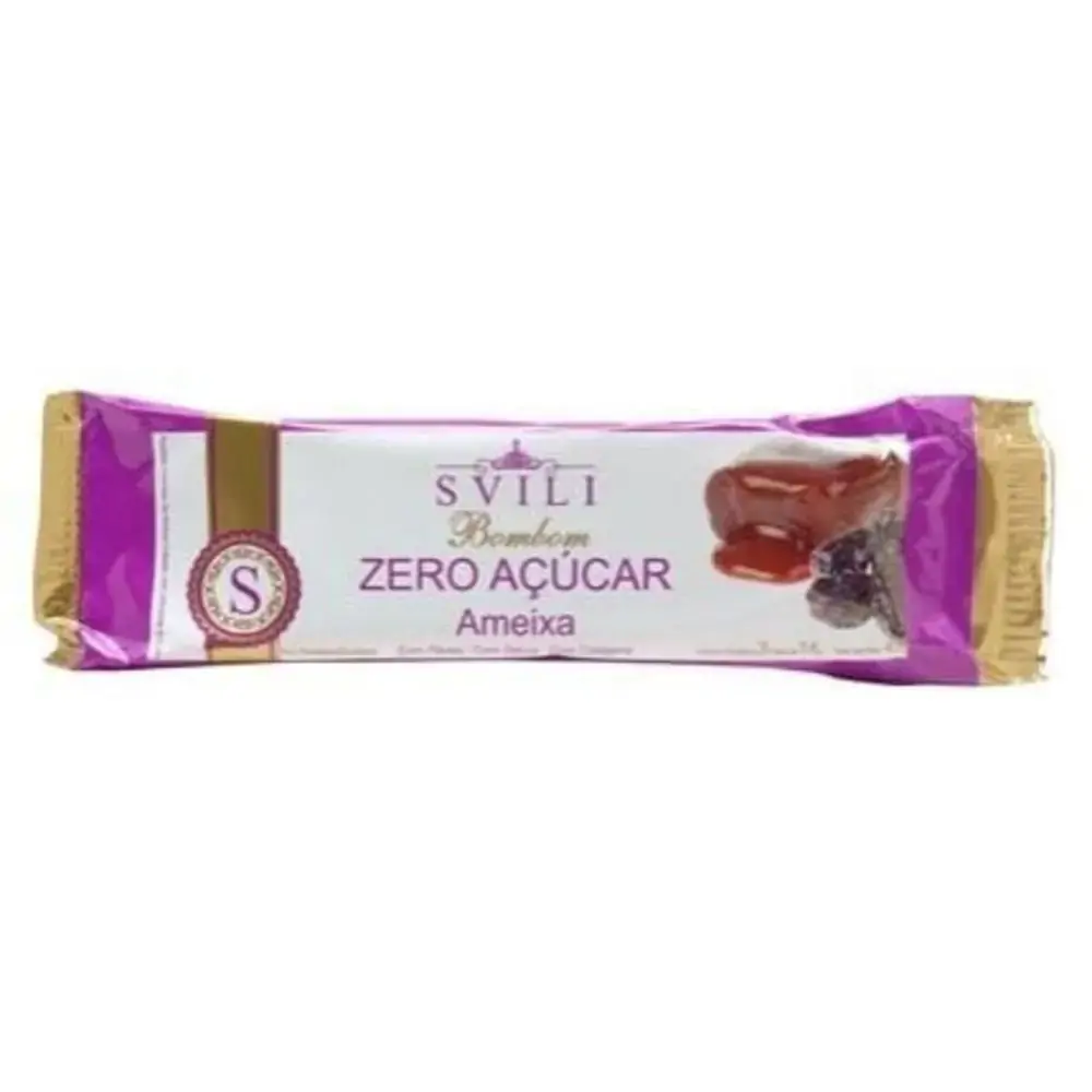 Bombom Ameixa Cream Zero Acucar 42g Svilli