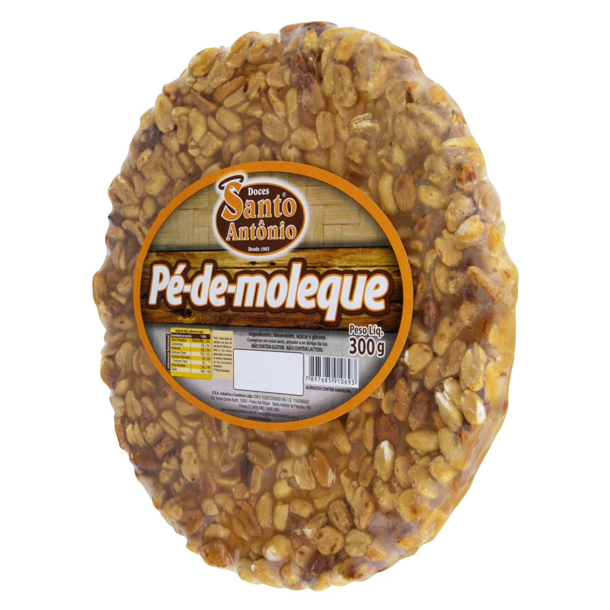 Pé De Moleque Santo Antônio 300g