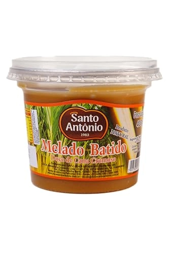 Melado De Cana Batido Santo Antônio Pote 400g