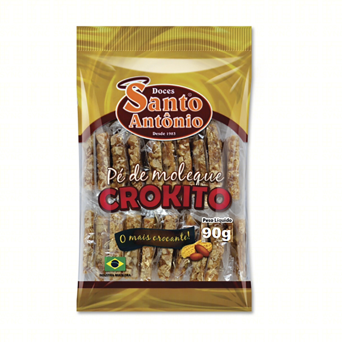 Pé De Moleque Santo Antônio Crokito Pacote 90g