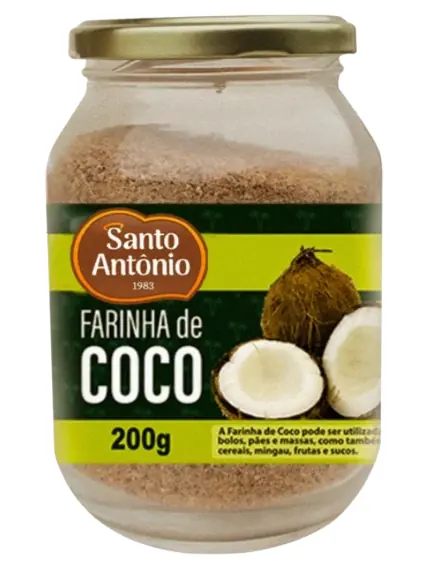 Farinha Coco 200g Santo Antonio