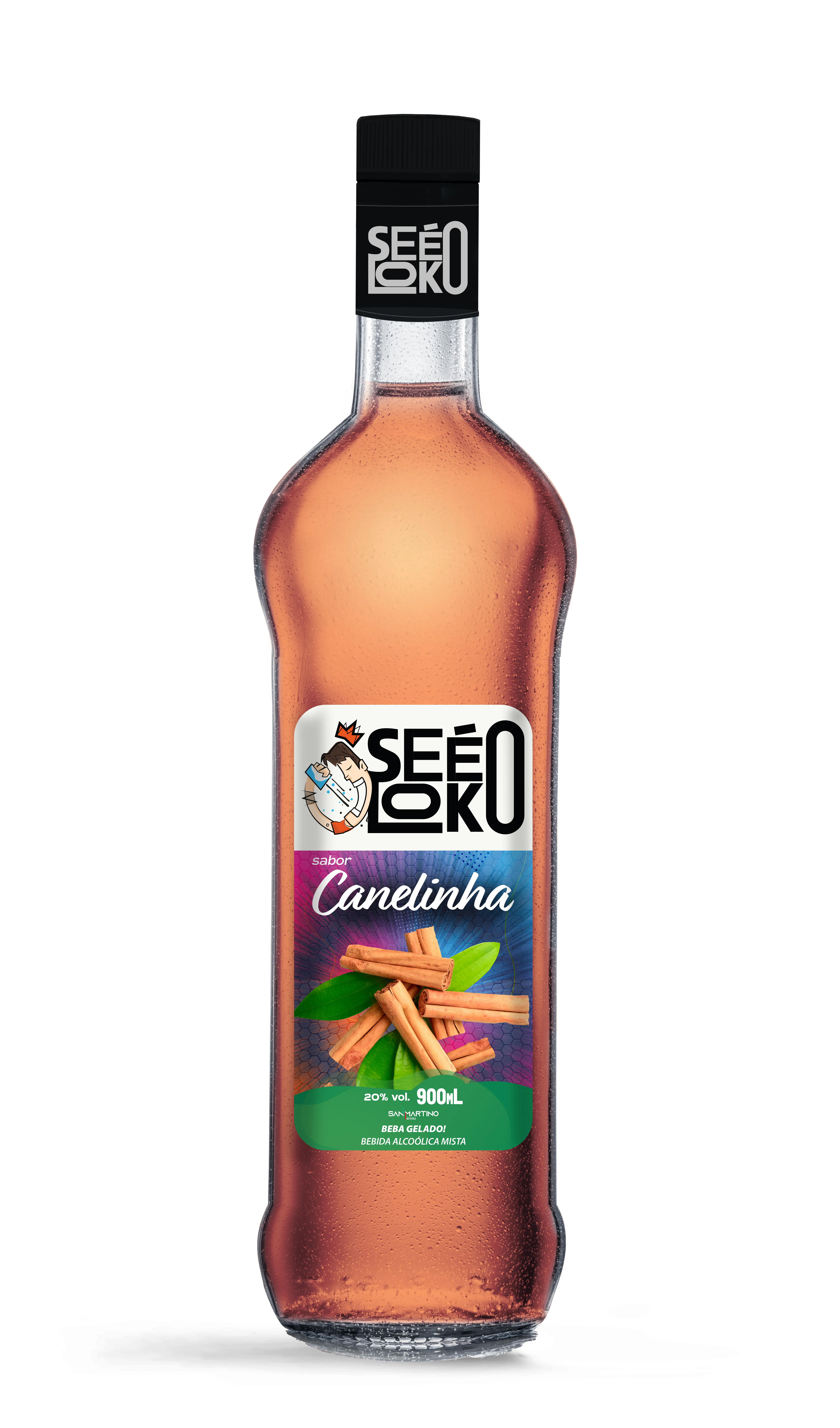 Bebida Mista Seeloko Canelinha 900ml