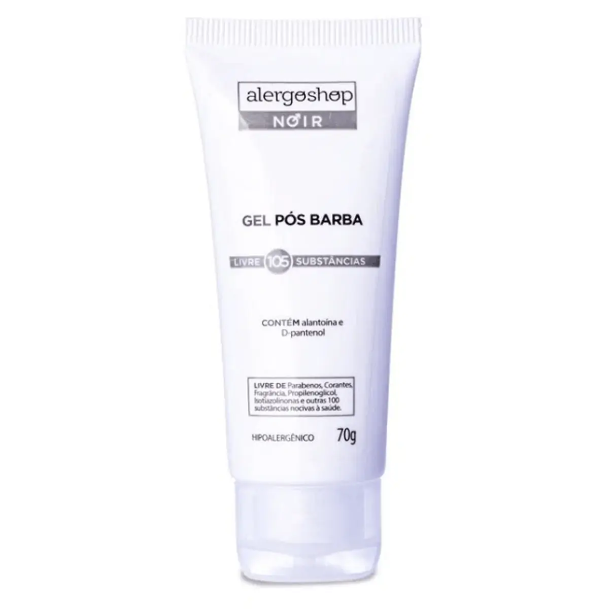 Gel pós Barba Hipoalergênico Noir 70g - Alergoshop