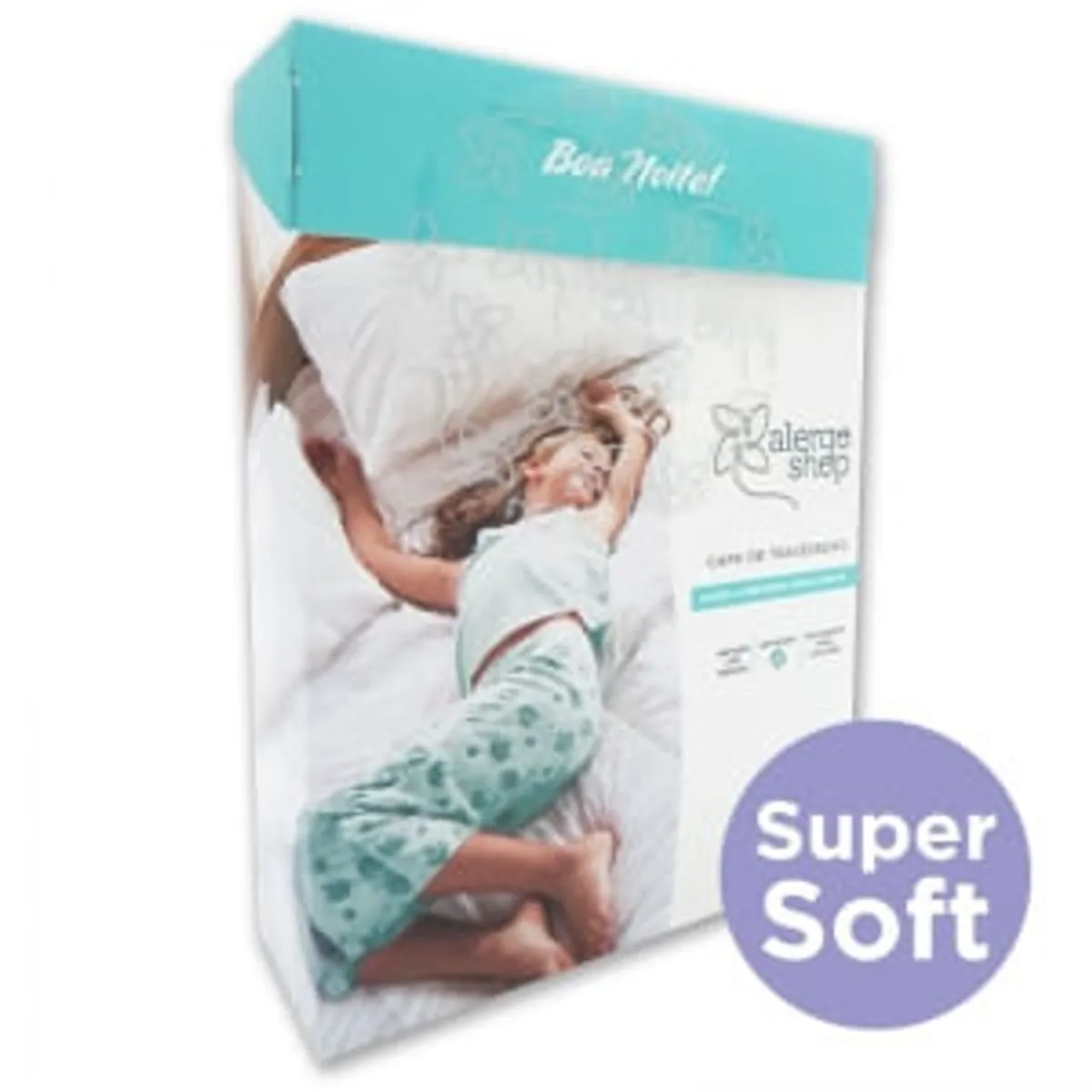 Capa Antiácaro para Travesseiro Bebê Super Soft 30x40cm - Alergoshop