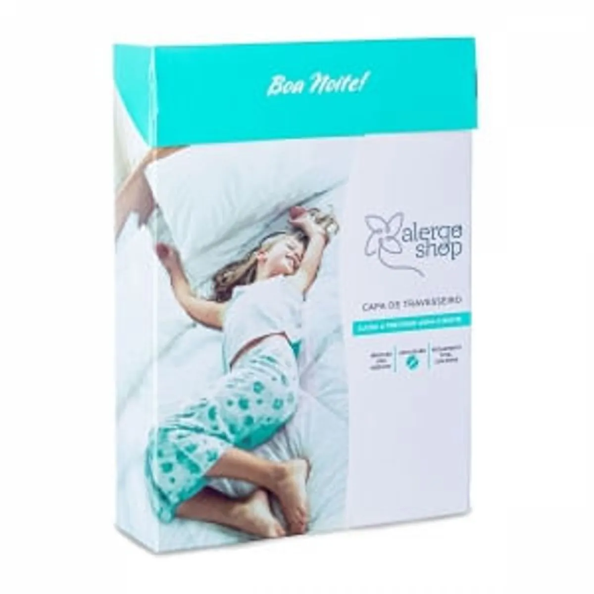Capa Antiácaro para Travesseiro Bebê Slim Tex 30x40cm - Alergoshop