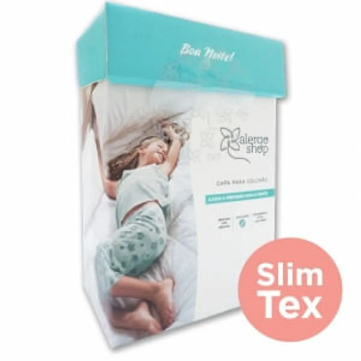 Capa Antiácaro para Travesseiro Slim Tex 50x70cm - Alergoshop