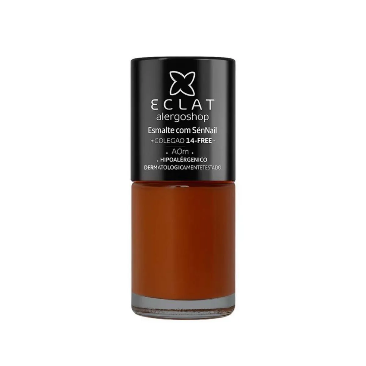 Esmalte Catuaí Hipoalergênico Eclat Alergoshop 7ml Marrom