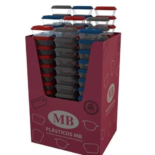 Feirinha Box Orgnizador Mb Plasticos 800ml